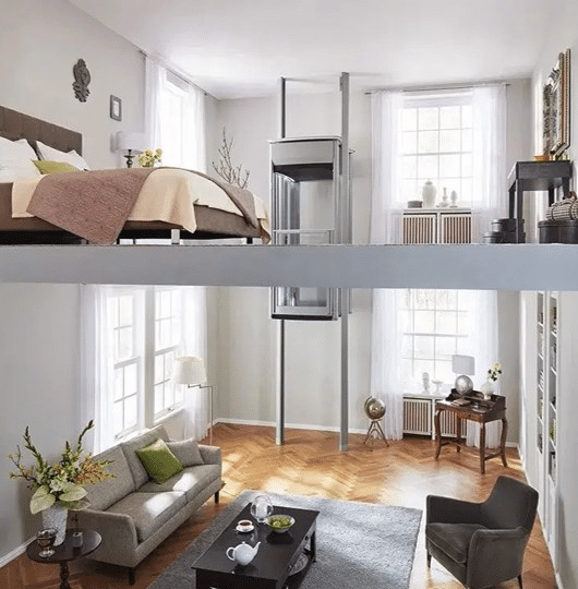 stiltz household elevator through-floor